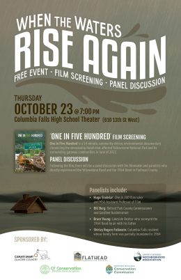When the Waters Rise Again: October 23 event will launch flood ...